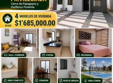 Casa de 3 habitaciones, San Luis Potosí · Privada Campo Real II por Papagayos