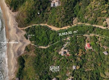 Terreno / Lote · 11363m² · Terreno Beachfront en Playa Aragón, Mazunte, Oaxaca