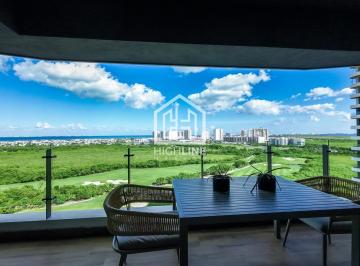 Departamento · 224m² · 3 Recámaras · 1 Estacionamiento · Departamento en Venta Puerto Cancun 3 Habitaciones con Bar, Zona de Lujo, Inversión