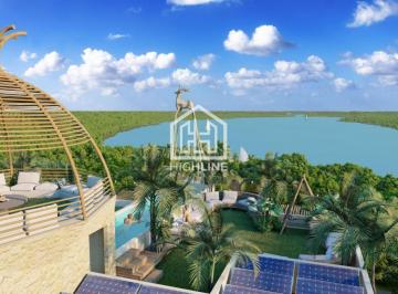 Casa · 180ha · 3 Recámaras · Casa a 75 m de La Laguna en Bacalar|amenidades|arquitectura Eco - Sustentable
