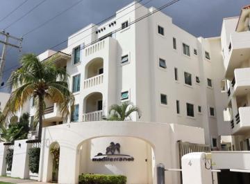 Departamento · 189m² · 3 Recámaras · Departamento en Renta Amueblado en Mediterranee, Cancun Quintana Roo