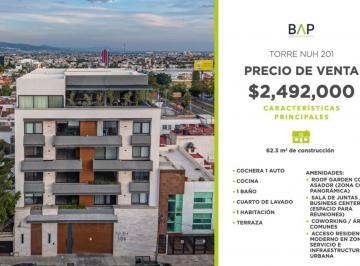 Departamento de 1 habitación, León · Departamento de 62 m² con 1 Recámara en Venta, Jardines del Moral