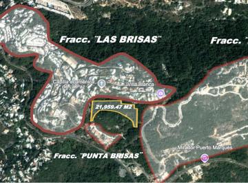 Terreno / Lote , Acapulco de Juárez · Remate Terreno Sobre El Fracc. Las Brisas y La Cima || a Precio de Valor Catastral! 21,959 m²