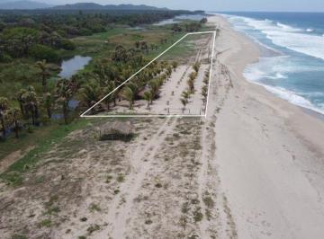 Terreno / Lote en Venta · Terreno Frente Al Mar en Cerro Hermoso, Oaxaca