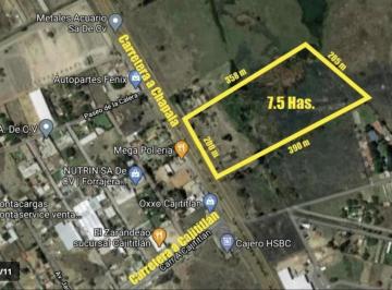 Terreno / Lote , Tlajomulco de Zúñiga · Terreno 7.5 Ha Carretera a Chapala
