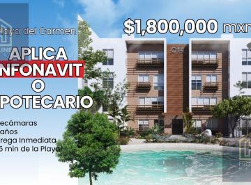 Casa · 81m² · 3 Recámaras · 1 Estacionamiento · Departamento 3 Recámaras | Playa del Carmen | a 15 Min de La Playa | Acepta Creditos