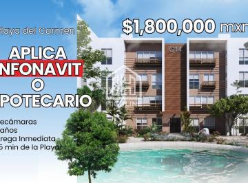 Casa · 81m² · 3 Recámaras · 1 Estacionamiento · Departamento 3 Recámaras | Playa del Carmen | a 15 Min de La Playa | Acepta Creditos