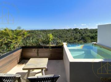 Departamento · 87m² · 2 Recámaras · 1 Estacionamiento · PH con Roof Privado en Renta, Angelique Tulum, Region 15