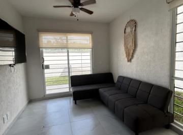 Sala · Departamento Amueblado Planta Baja en Playa del Carmen