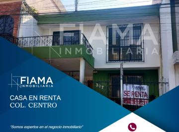 Casa uso de suelo de 3 habitaciones, Tepic · Casa Renta Uso Exclusivo Comercial, Col. Centro, Tepic, Nay.