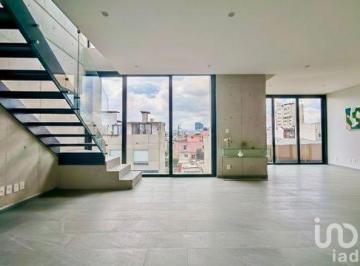 Departamento · 190m² · 2 Recámaras · 2 Estacionamientos · Departamento en Venta, 2 Recamaras con Roof Garden Privado en Col. Ciudad de Los Deportes