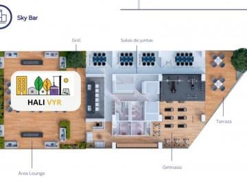 Oficina · 95m² · 2 Estacionamientos · Oficina en Venta en Condesa, con Amenidades, Roof Garden