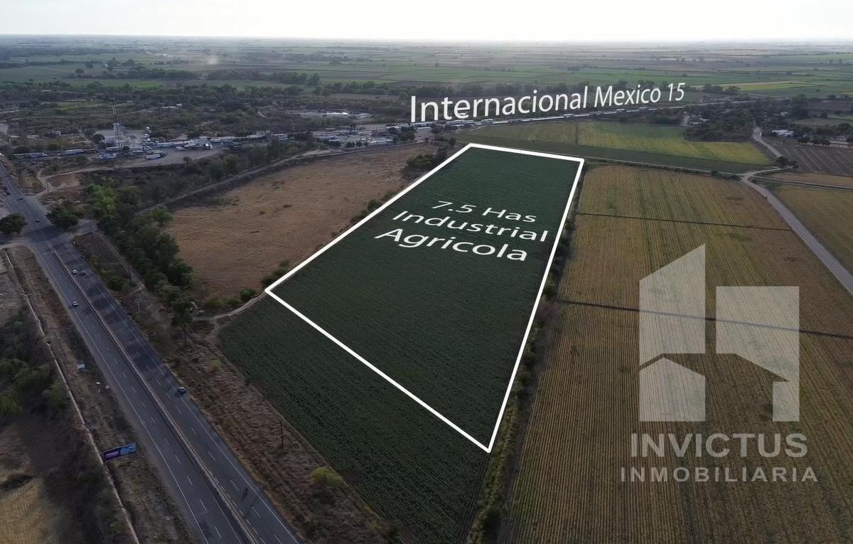 Terreno Industrial - Agricola, 7.5 Has Carretera Guamuchil - Angostura