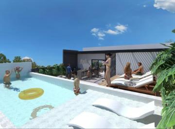 Departamento · 28ha · 1 Recámara · 1 Estacionamiento · Estudio Cerca de La Quinta Av en Playa del Carmen| Rooftop| Gym
