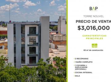 Departamento de 2 habitaciones, León · Departamento de 65 m² con 2 Habitaciones en Venta en Fraccionamiento Panorama