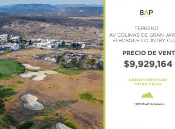 Terreno / Lote , León · Terreno de 1013 m² en Venta, Country Club Gran Jardín