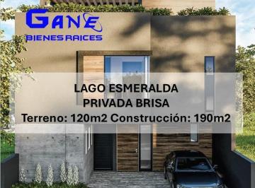 Casa · 190m² · 3 Recámaras · 2 Estacionamientos · Venta Casa Privada Brisa Lago Esmeralda Atizapán Estado de México