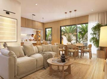 Departamento de 3 habitaciones, Solidaridad · En Venta Casa Nueva de 3 Recámaras en Playa del Carmen Zona Residencial Sur