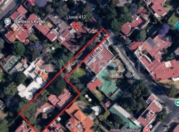 Terreno / Lote · 351m² · 4 Recámaras · 12 Estacionamientos · Terreno con Casa Para Remodelar y Amplio Jardín en Jardines del Pedregal