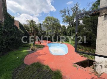 Terreno / Lote · 351m² · 4 Recámaras · 12 Estacionamientos · Terreno con Casa Para Remodelar y Amplio Jardín en Jardines del Pedregal