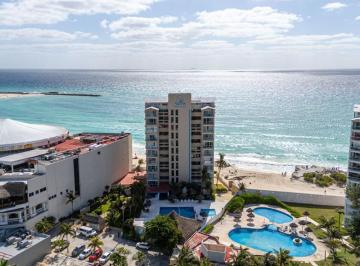 Departamento · 1m² · 1 Recámara · Estudio Amueblado en Venta Frente a La Playa en Zona Hotelera Cancun