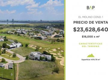 Terreno / Lote , León · Terreno con 1476 m² Superficie de Terreno en Venta, El Molino