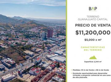 Terreno / Lote , Guanajuato · Terreno en Venta con 2244 m² de Superficie de Terreno en Guanajuato