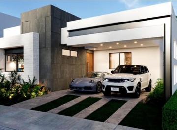 Casa · 189m² · 3 Recámaras · 4 Estacionamientos · Casa de Una Planta en Privada Atria de Soluna Residencial Temozón Norte