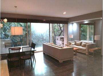 Departamento de 3 habitaciones, Miguel Hidalgo · Departamento Amueblado en Renta en Bosque de Chapultepec