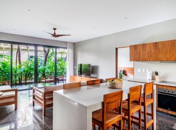 Departamento · 125m² · 2 Recámaras · Departamento en Renta de 2 Recamaras con Muebles en Aldea Zama Tulum