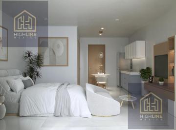 Departamento · 45m² · 1 Recámara · Venta Departamento Tipo Estudio en Puerto Morelos Rooftop Vista Al Mar