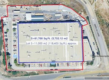 Nave industrial , Tijuana · Turnkey Ind. Building 61,700 Sq. Ft. Misiones - Oatay Ind. Park With 1,000 Kvas