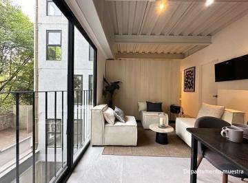 Departamento · 42m² · 1 Recámara · Venta de Loft Nuevo, 1 Recámara, Col. Roma Norte, Cuauhtémoc, Ciudad de México