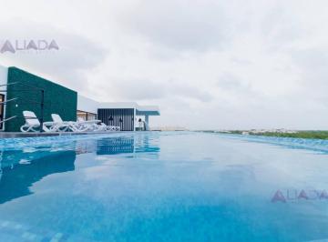 Departamento · 89m² · 1 Recámara · 1 Estacionamiento · Departamento en Venta en Aldea Zama, Tulum 1 Habitación Alberca Privada Gimnasio, Elevador
