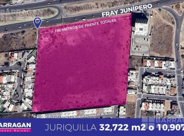 Terreno / Lote · 32722m² · Terreno en Venta con Uso de Suelo Mixto en Juriquilla Sobre Fray Junípero Serra
