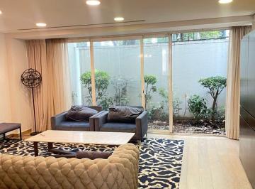 Departamento de 3 habitaciones, Miguel Hidalgo · Garden con Jardín Frontal y Gran Terraza Posterior.