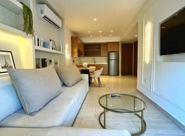 Departamento · 90m² · 2 Recámaras · 2 Estacionamientos · Departamento Amueblado en Renta en Torre Zafiro San Jeronimo