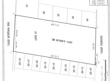Terreno / Lote · 5600m² · Terreno en Venta Sobre Av Colegios Cancún | 5,600 m² con Uso Mixto y Alto Potencial de Desarrollo