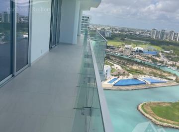 Departamento · 372m² · 4 Recámaras · 2 Estacionamientos · Departamento en Venta en Sls Marina Beach Puerto Cancun