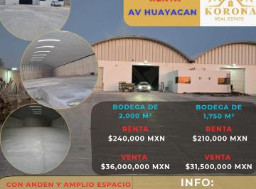 Bodega comercial , Cancún · Renta de Bodega en Cancun