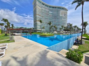 Departamento · 114m² · 2 Recámaras · 1 Estacionamiento · Departamento en Venta en Peninsula Acapulco Diamante con Acceso a Playa