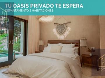 Departamento · 91m² · 2 Recámaras · Departamento de 2 Habitaciones con 15 Amenidades en Tulum