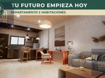 Departamento · 91m² · 2 Recámaras · Departamento en Tulum 2 Recamaras con Piscina y Cine
