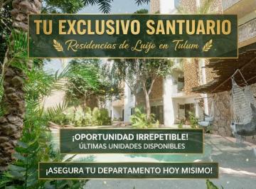 Departamento · 91m² · 2 Recámaras · Departamento Exclusivo 2 Habtiaciones con Alberca y Temazcal