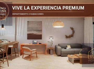 Departamento · 91m² · 2 Recámaras · Departamento 2 Habitaciones con Alberca y Cine