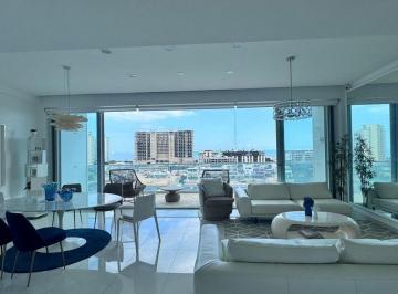 Departamento · 260m² · 4 Recámaras · 2 Estacionamientos · Departamento Amueblado en Renta en Puerto Cancun