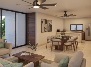 Casa de 3 habitaciones, Mérida · Casa en Venta en Privada Gran Bosco. Conkal, Mérida