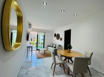 Departamento · 87m² · 2 Recámaras · 2 Estacionamientos · Renta Departamento Amueblado Ombú - Av Huayacán Cancún