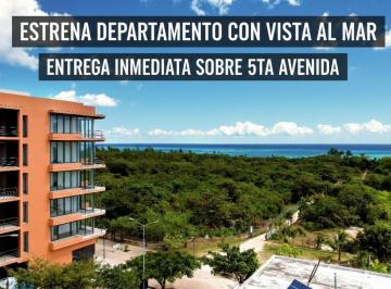 Departamento · 47m² · 1 Recámara · Estrena Departamento Sobre 5ta Av, Playa del Carmen, Vista Al Mar