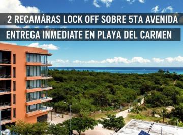 Departamento · 95m² · 2 Recámaras · Dos Recamaras Lock Of Sobre 5ta Av, Playa del Carmen, Vista Al Mar